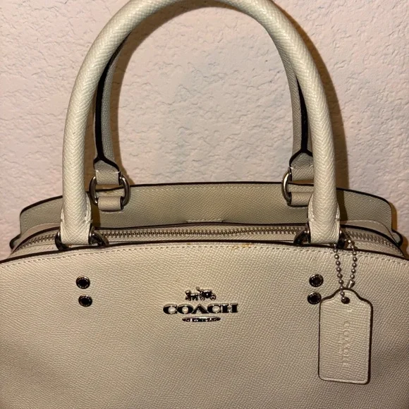 Coach Lillie Leather Satchel NWOT - Picture 2 of 11